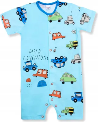Produktbild von Baby Strampler – Ganzkörper – Hellblau – Größe 86 (12–18 Monate) – 100% Baumwolle – Bequem und stylisch