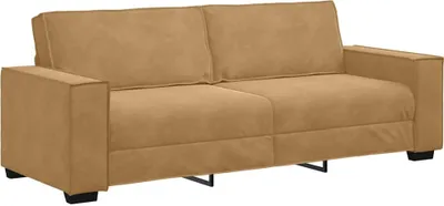 Produktbild von 3-Sitzer-Sofa Braun 220x78x84 cm Samt