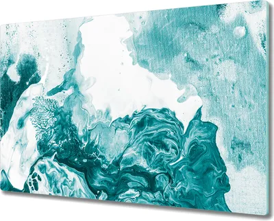 Produktbild von Glas-Herdabdeckplatte Glaskeramikkochfeld-Abdeckung Spritzschutz - 80x52 cm -  Tropische Früchte