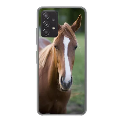 Produktbild von MuchoWow® Handyhülle Schutzhülle Hülle für Samsung Galaxy A53 5G Pferd - Natur - Porträt Silikon Softcase Handy Hülle - Schutzabdeckung