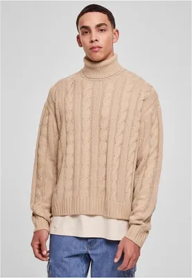 Immagine prodotto di Urban Classics Uomo - Maglione a girocollo in biacca - M