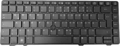 Produktbild von DEUTSCHE - Tastatur Keyboard HP ProBook 6360B mit Trackpoint