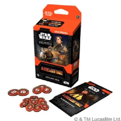 Produktbild von Star Wars Unlimited LAW A Lawless Time: Spotlight Deck: Leia Organa