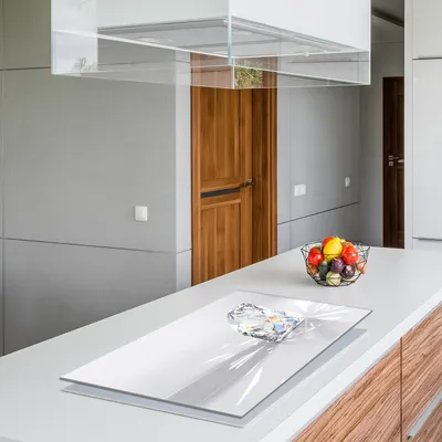Produktbild von Glasschutzplatte für den Herd 90x52 Diamond