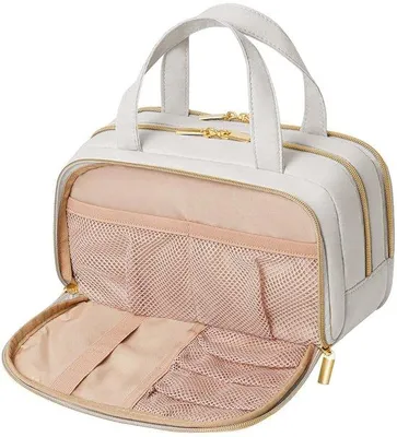 Immagine prodotto di Organizer da viaggio per articoli da bagno, 5 litri, grigio chiaro