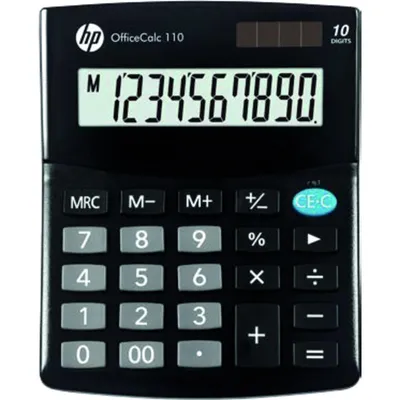 Zdjęcie produktu dla kalkulator hp HP-OC110 Kalkulator biurkowy hp "OfficeCalc 110", czarny