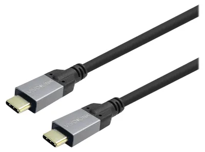 Produktbild von Vivolink PROUSBCMM4, 4 m, USB C, USB C, USB 3.2 Gen 2x2, Schwarz