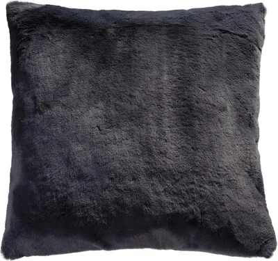Produktbild von Kissen - 50 x 50 cm - Anthrazit - Polyester - mit Reißverschluss