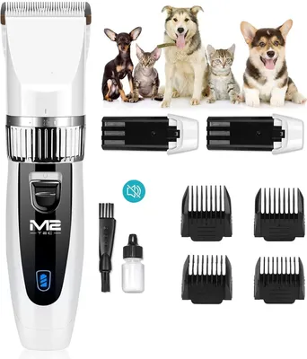 Produktbild von Profi Schermaschine Hunde Tierhaarschneider Leise Tierhaarschneidemaschine Fell