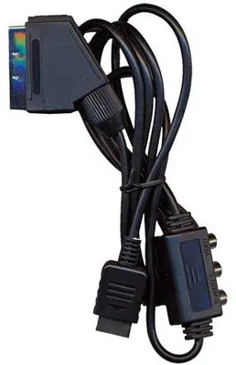 Produktbild von RGB Scart Kabel mit Audio und Video Out Eaxus Für PS 3
