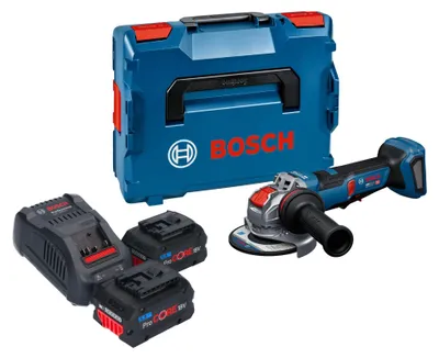 Zdjęcie produktu dla Akumulatorowa szlifierka kątowa Bosch GWX 18V-11 PS 18 V 125 mm + L-Boxx ( 06019N4400 ) - bez akumulatora, bez ładowarki
