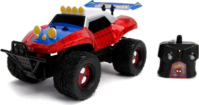 Immagine prodotto di Jada Marvel Spider-Man RC Buggy 1:14, Ferngesteuertes Auto, Modellauto, Spielzeug, 253228000