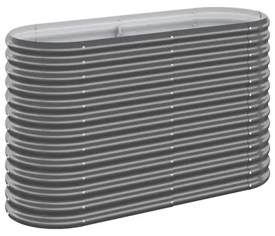 Produktbild von vidaXL Hochbeet Verzinkter Stahl 114x40x68 cm Anthrazit