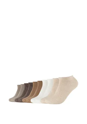 Produktbild von s.Oliver Sneakersocken Essentials Essential 10er Pack nature melange 39-42