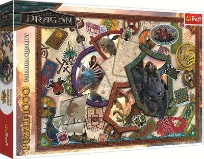 Immagine prodotto di Trefl, Drago, puzzle da 1000 pezzi
