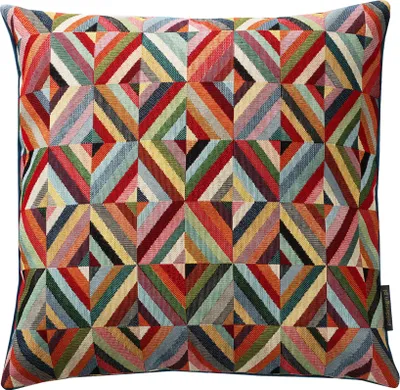 Produktbild von Dekorativer Gobelin Kissenbezug für Sofa Schlafzimmer Wohnzimmer, CUBIC, 40x40