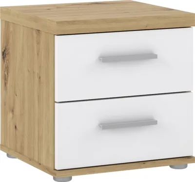 Obrázek produktu pro Furniture24 Wnk08-C804 Noční stolek Winnie zásuvky Artisan dub/bílá