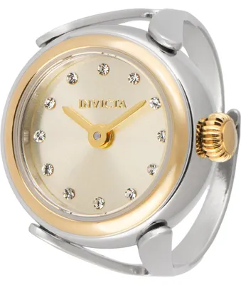 Obrázok produktu pre Invicta Mini 48576 Dámske hodinky - Quartz Movement - Nerezová oceľ so zlatým ciferníkom - 17 mm