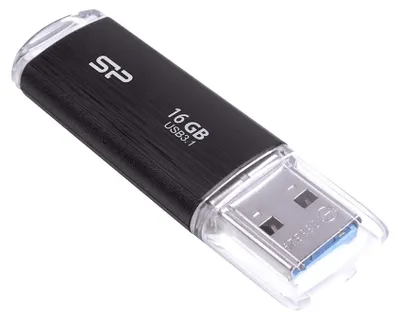 Obrázek produktu pro Silicon Power Blaze B02, 16 GB, USB Typ-A, 3.2 Gen 1 (3.1 Gen 1), Čepice, 8 g, Černá
