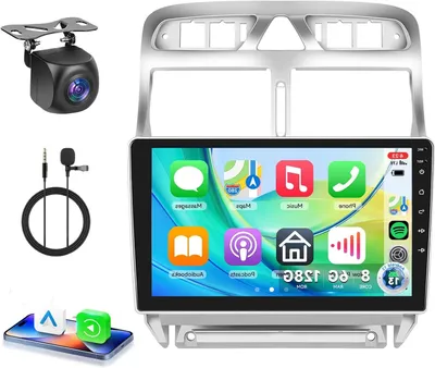 Produktbild von Carplay-Autoradio - Android-Autoradio - Multimediaradio - Navigationssystem - 9-Zoll-Touchscreen