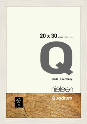 Obrázek produktu pro Rám Nielsen pro fotografie, výměnný, dřevěný, bílý, formát 20x30 cm