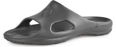 Produktbild von Ladeheid Damen leichte Eva Badelatschen Gartenschuhe Badepantolette Badeschuhe KL039D (Graphit, 38 EU)