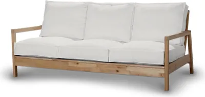 Produktbild von Dekoria Bezug für Lillberg 3-Sitzer Sofa, hellbeige, Sofahusse, Lillberg 3-Sitzer