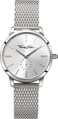 Produktbild von Thomas Sabo Uhr für Damen mit Quarzwerk und Edelstahl-Meshband