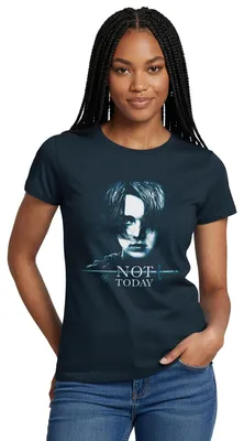 Produktbild von Spreadshirt Game Of Thrones Arya Stark Not Today Frauen T-Shirt, L, Navy
