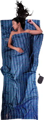 Produktbild von Schlafsack-Inlett Cocoon TravelSheet Silk  karierte Seide