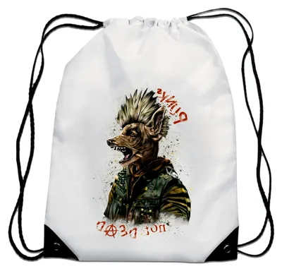 Produktbild von Punk Rock Anarchie Kordelzugtasche