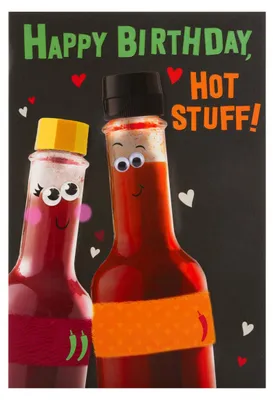 Productafbeelding van Verjaardagskaart met grappig Googly Grub ontwerp