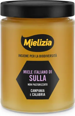 Produktbild von Honig im Glas Sulla Italienisch 400g - Mielizia