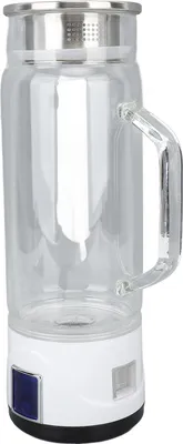 Obrázok produktu pre Vodíková fľaša na výrobu vody 1000 ml 1000 až 1500 ppb vysoko borosilikátové sklo bohatý generátor s rukoväťou pre fitness b��ro doma