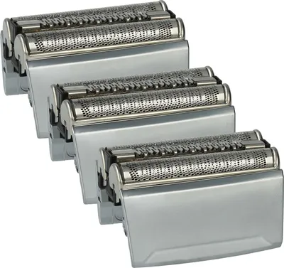 Produktbild von vhbw 3x Ersatz-Scherköpfe kompatibel mit Braun 5050cc (5748 / 5749), 5070cc (5748 / 5749), 5080cc (5748 / 5749) Elektrorasierer, Silber