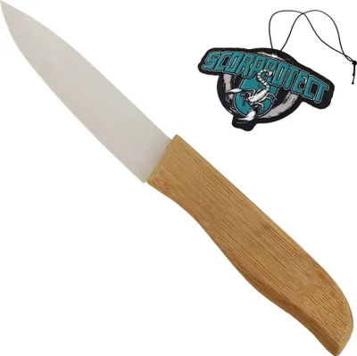 Produktbild von Scorprotect® Keramikmesser 10 cm Klinge zum Schneiden von Isolierung + Scorprotect® Duftbaum