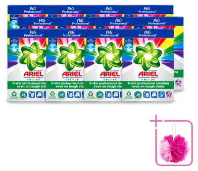 Produktbild von 12 x Ariel Professional Color Waschpulver für Buntwäsche - Sparpackung - 12 Stücke