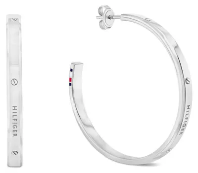 Zdjęcie produktu dla Okrągłe kolczyki ze stali Linear 2780956