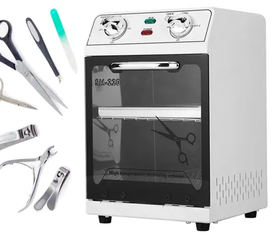 Heißluftsterilisator 600 W 8 l 220 °C Trockenhitze Timer