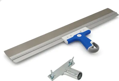 Produktbild von DEWEPRO Flächenspachtel Rakel, 3K-Softgriff 600x50mm inkl. Stielhalter