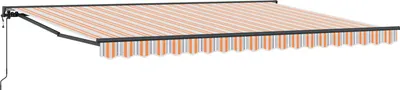 Obrázok produktu pre Rám markízy Modrá a Oranžová 450 × 300 cm