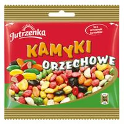 Produktbild von Jutrzenka Kamyki Erdnuss-Dragees, 100 g
