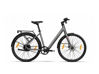 Produktbild von SachsenRAD City E-Bike C3V Roma II, 28" 18kg Ultraleicht Elektrofahrrad mit Riemenantrieb, 6km/h Schiebehilfe, KI-Unterstützung, für Damen/Herren Grau