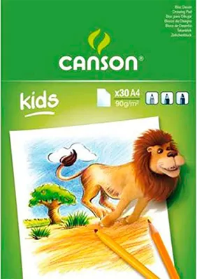 Produktbild von CANSON Malblock DIN A4 90 g/qm 30 Blatt