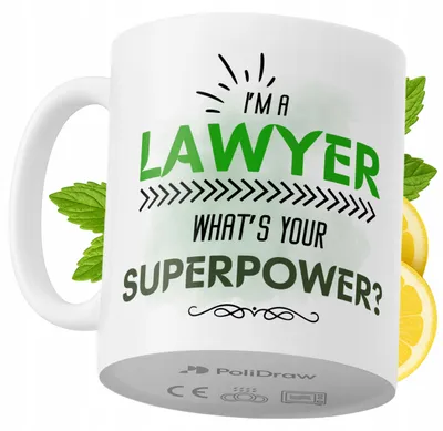 Produktbild von Lustiger Anwaltsbecher mit witzigem Textdesign - ideal für Geburtstage, Namenstage und Feiertage. Hochwertiger Becher für besondere Anlässe im Büro oder Homeoffice. Farbe: Weiß, 330 ml.