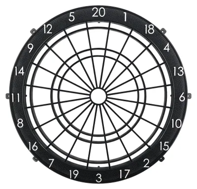 Produktbild von GranBoard 3s Ersatzteil Spider/Numberring schwarz