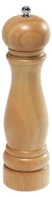 Pfeffermühle, Keramikmahlwerk, Gummibaumholz, 22 cm, natur