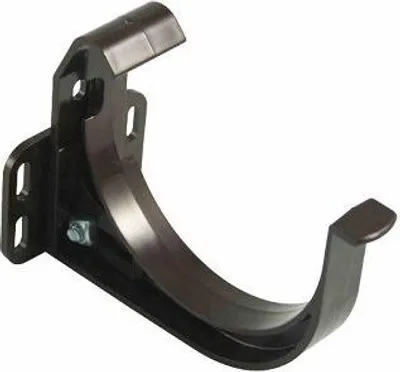 Produktbild von Dachrinnenhalter Stirnbretthalter 75 mm Rinnenhalter braun MARLEY805245