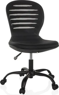 Produktbild von hjh OFFICE Home Office Bürostuhl CASLA Schreibtischstuhl ohne Armlehnen Stoff Drehstuhl