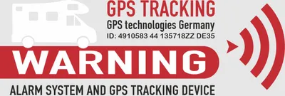 Produktbild von Hermann Schütz Aufkleber GPS Tracking